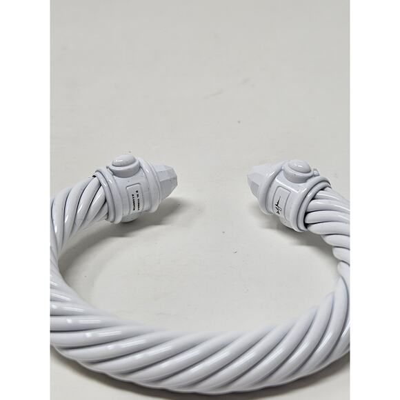DAVID YURMAN white Aluminum Renaissance Cable Cuff Bracelet - Picture 11 of 14